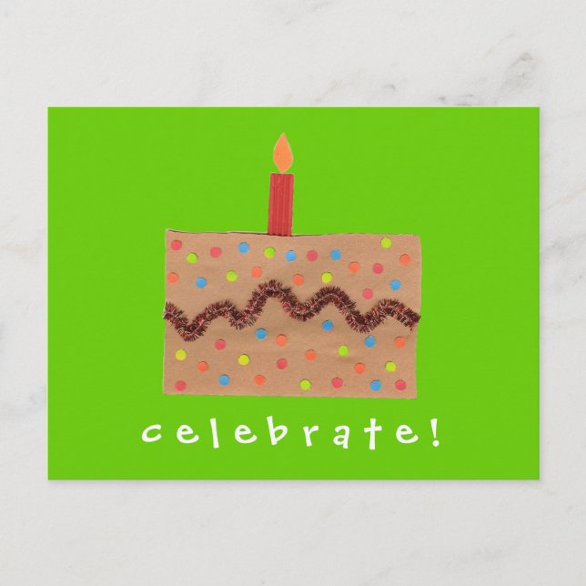 Karate Kat Graphics-födelsedagsinbjudan Inbjudan Vykort (Framsida)