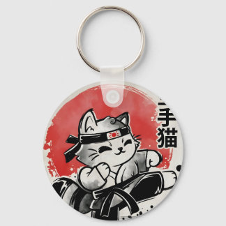 Karate Katt Nyckelring