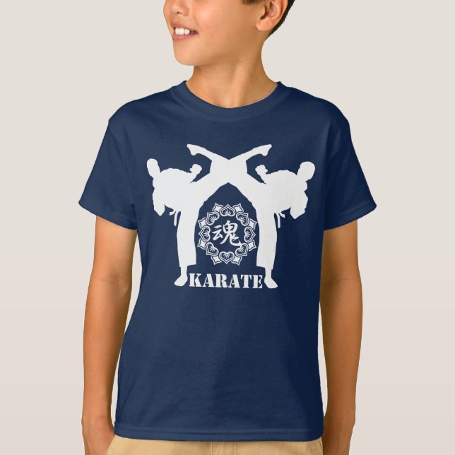KARATE keri 5 Tee Shirt (Framsida)