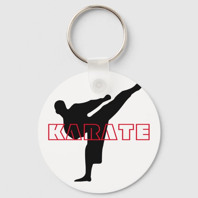 Karate Keychain Nyckelring (Framsida)