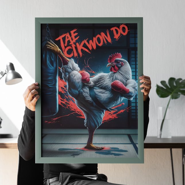 Karate Kick: Fowl Fighter Poster (Skapare uppladdad)