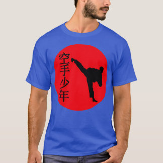 Karate Kick Martial Arts Japanska T Shirt