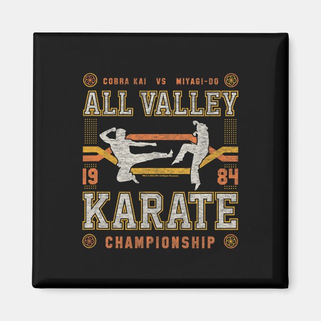 Karate Kid - Alla valleymästerskap Magnet (Framsidan)