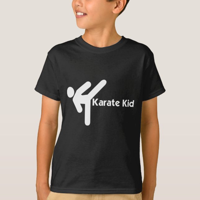 Karate Kid Boys Clothing Toppar och T-Shirt (Framsida)