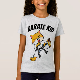 KARATE KID KIDS CAT T-SHIRTS