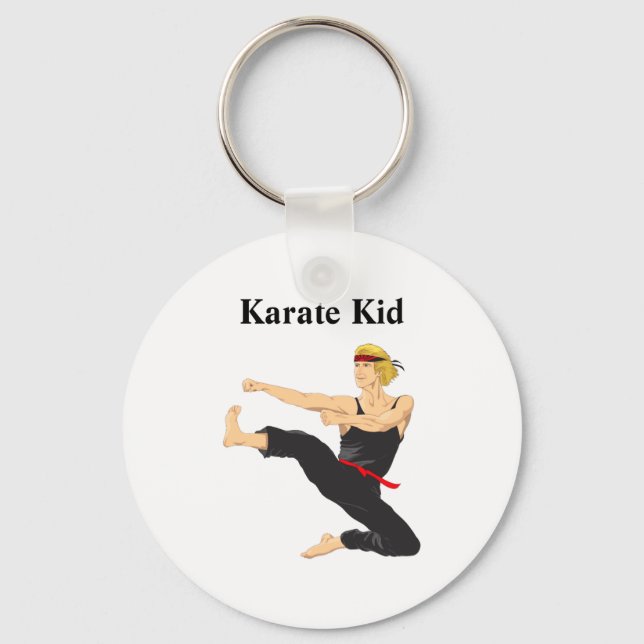 Karate Kid Kids T Tröja  Nyckelring (Framsida)