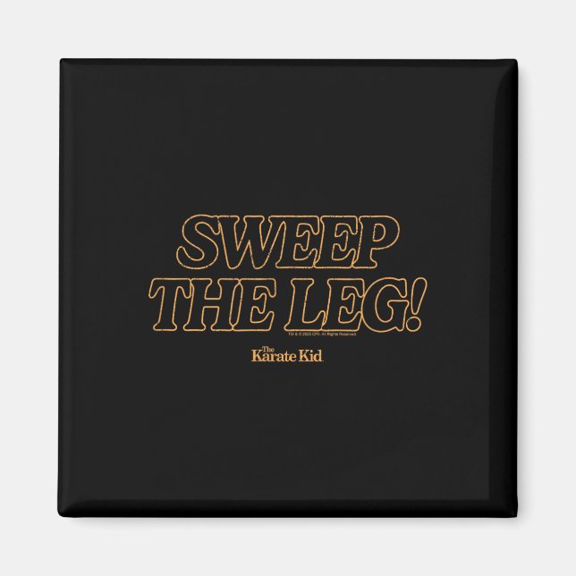 Karate Kid - Svep av benet Magnet (Framsidan)