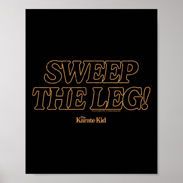 Karate Kid - Svep av benet Poster (Framsidan)