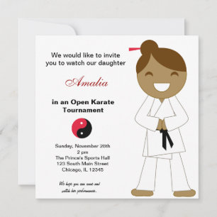 Karate Kids Tournament Inbjudningar