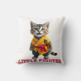 🥋 Karate Kitten Master - Cute Fighter Kudde