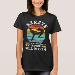 Karate Konsten att vika kläder kampsport  T Shirt