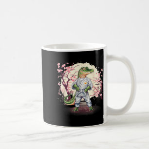 Karate Krokodil Djur MMA Taekwondo Kampsport Kaffemugg