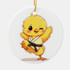 Karate Kyckling Ornament