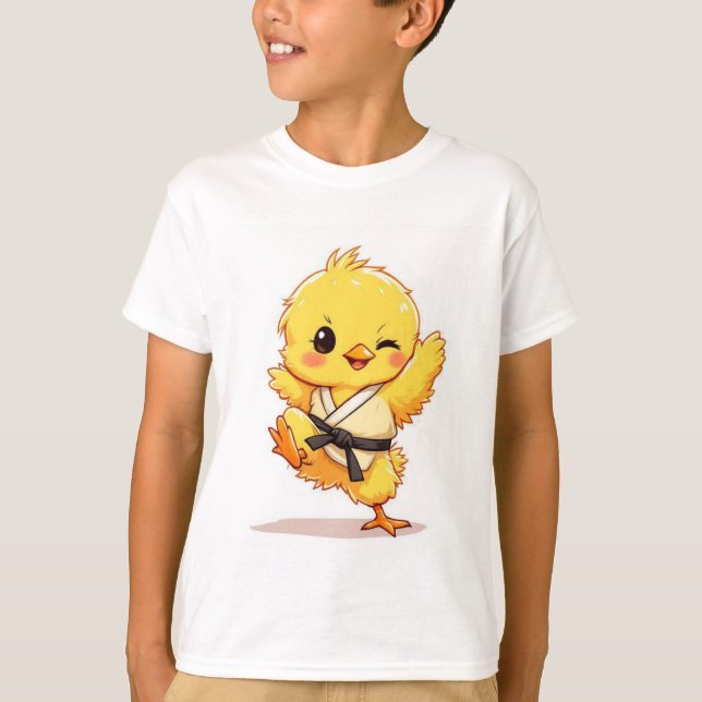 Karate Kyckling T-Shirt (Framsida)