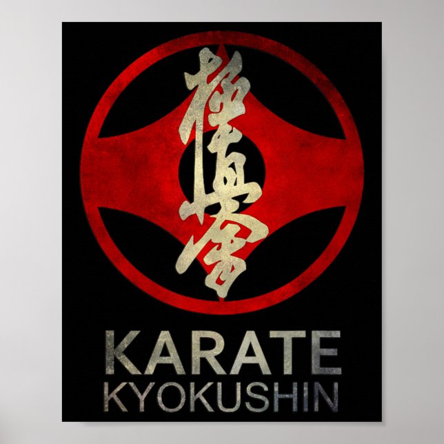 Karate Kyokushin Poster (Framsidan)