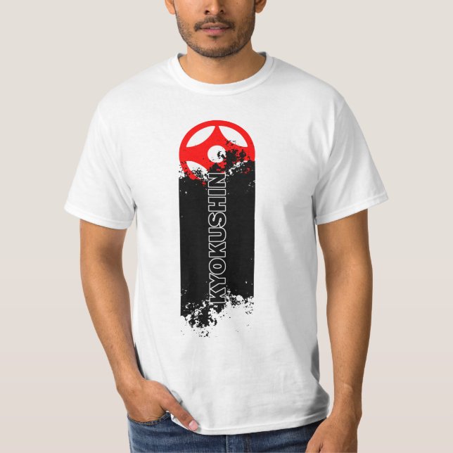 Karate Kyokushin T Shirt (Framsida)