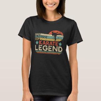 Karate Legend Karate Fighting Poli pappa T Shirt