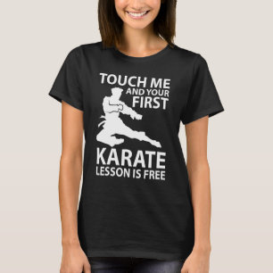 Karate Lesson Karateka Martial Arts Teacher Instru T Shirt