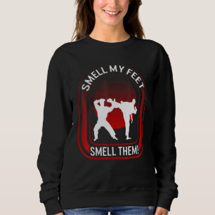 Karate Luktar Mina Fötter Luktar Dem Sparkande Fig T Shirt