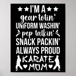 Karate Mamma Definition Karate Mor Karate Mamma Poster