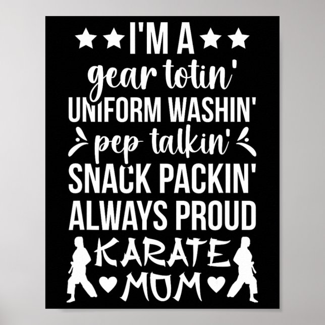 Karate Mamma Definition Karate Mor Karate Mamma Poster (Framsidan)
