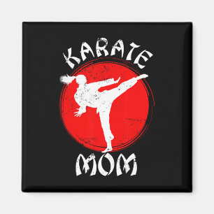 Karate Mamma Karate Magnet