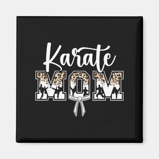Karate Mamma Karate Mamma Karate Mor Magnet (Framsidan)