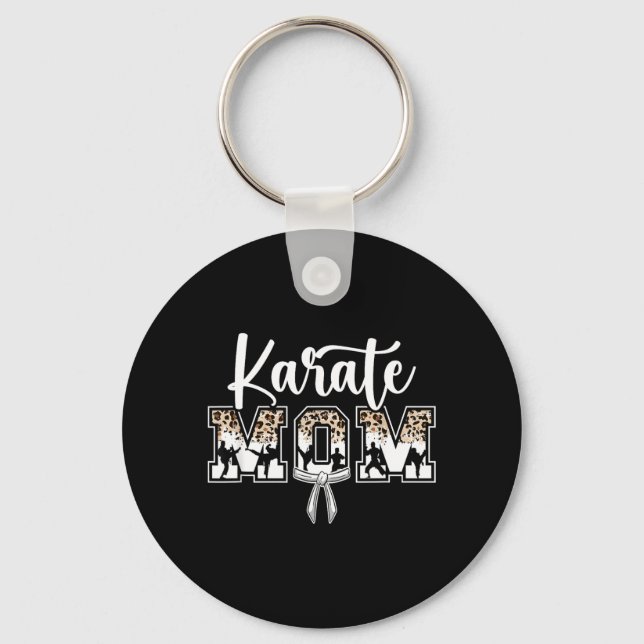 Karate Mamma Karate Mamma Karate Mor Nyckelring (Framsida)