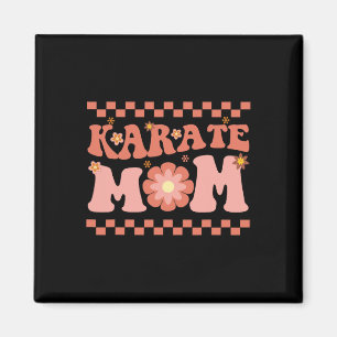 Karate Mamma Karate Player Martial Art Älskare Kar Magnet