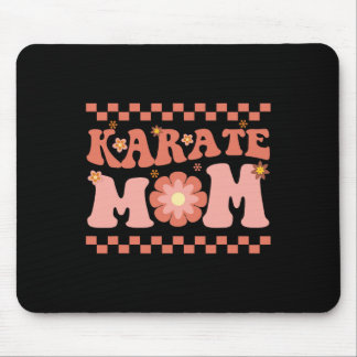 Karate Mamma Karate Player Martial Art Älskare Kar Musmatta