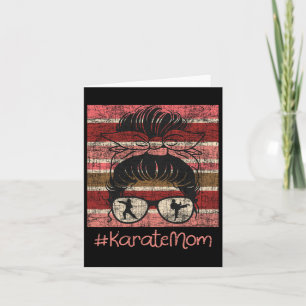 Karate Mamma - Karateka Martial Arts Self Defence Kort