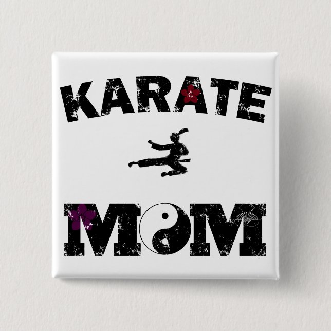 Karate MAMMA Knapp (Framsida)