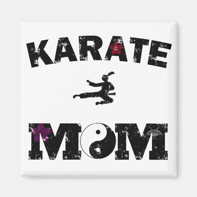 Karate MAMMA Magnet (Framsidan)