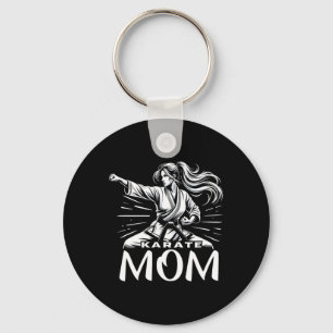 Karate Mamma Martial Arts Mor Family Bonding Nyckelring