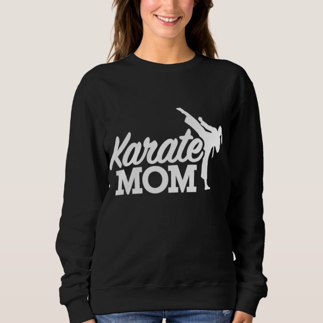 Karate mamma t shirt (Framsida)