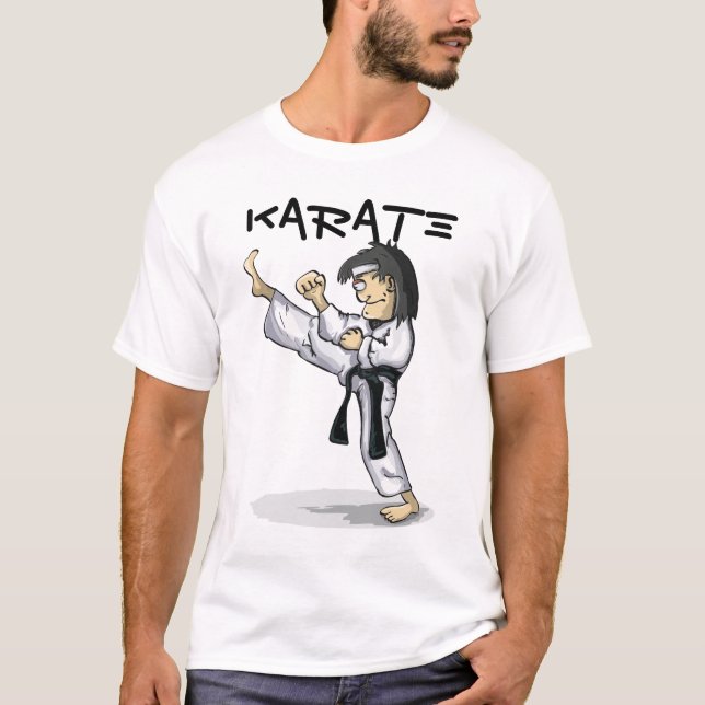 Karate Manar apparBasic T-Shirt (Framsida)