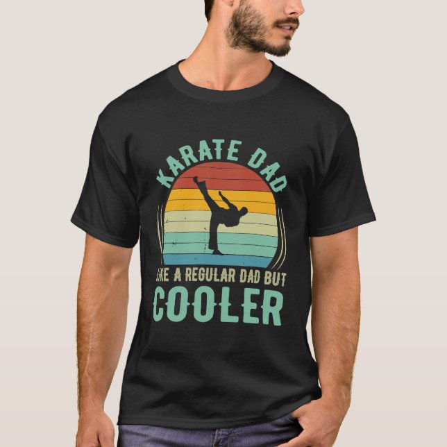 Karate - Manar Karate Pappa Funny Martial Arts Kar T Shirt (Framsida)