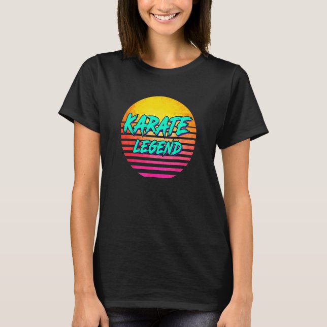 Karate Martial Art T Shirt (Framsida)