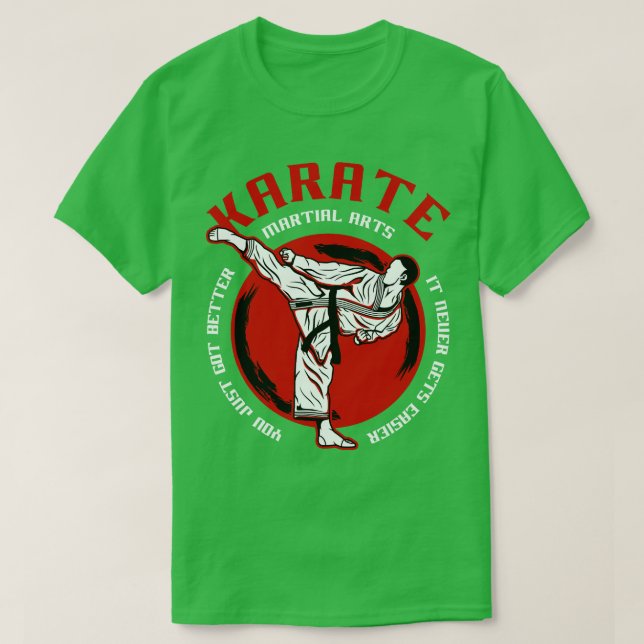 KARATE MARTIAL ART T SHIRT (Design framsida)