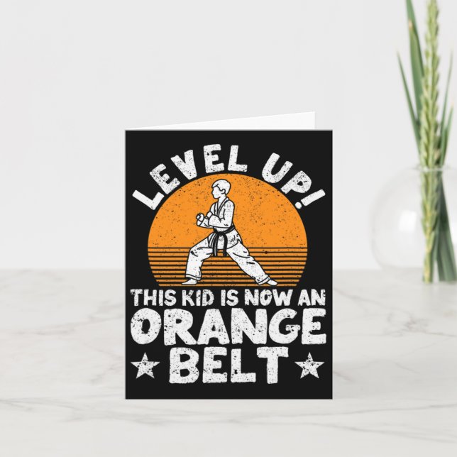 Karate Martial Arts är nu en eller Kort (Framsida)