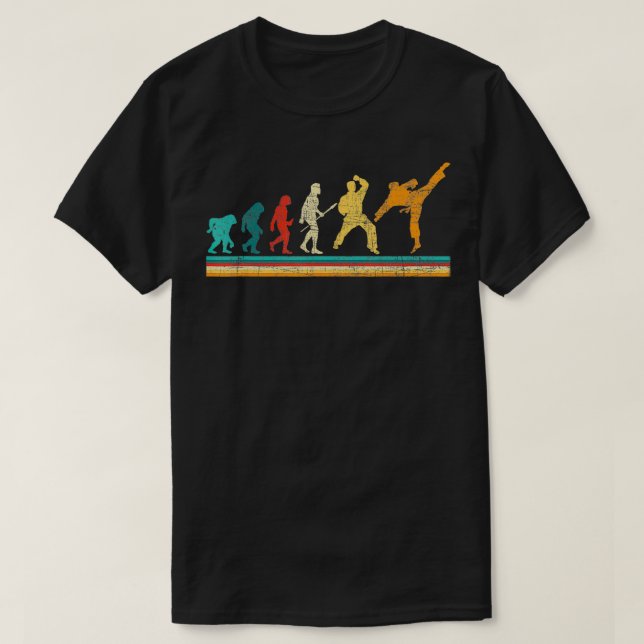 Karate Martial Arts Coach Karateka Ta T Shirt (Design framsida)