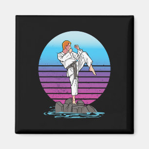 Karate Martial Arts Comt Sports Self-Defence Stren Magnet