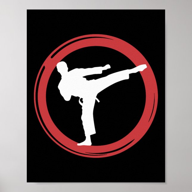 Karate Martial Arts Essence Poster (Framsidan)