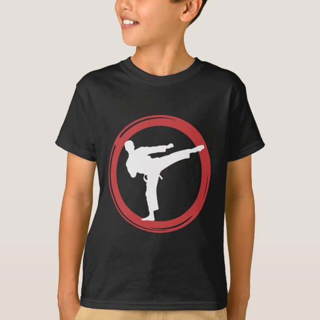 Karate Martial Arts Essence T Shirt (Framsida)
