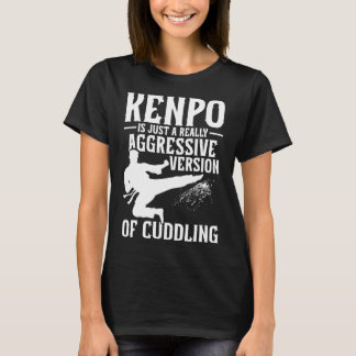 Karate Martial Arts Girl Dam Kenpo School Fighter T Shirt