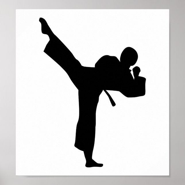 Karate Martial Arts Poster (Framsidan)