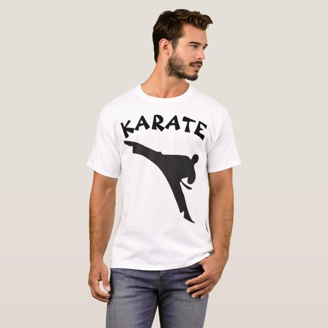 KARATE Martial Arts T-shirts (Hel framsida)