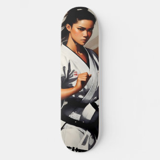 Karate, martialkonst mini skateboard bräda 18,5 cm