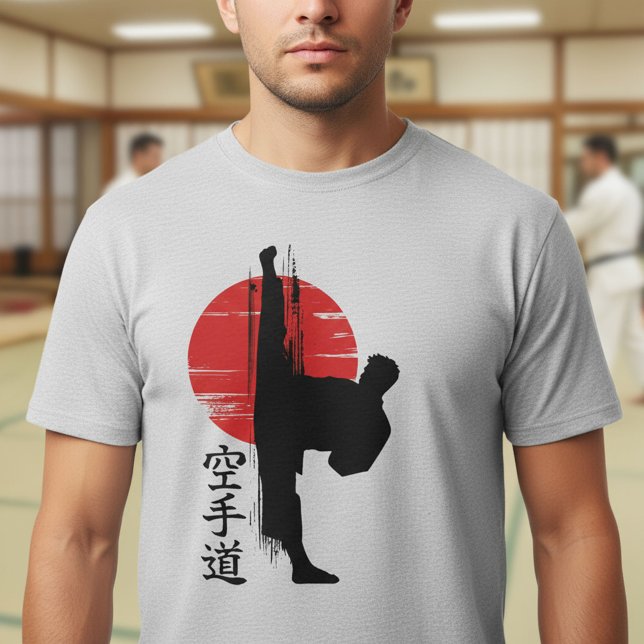 Karate Mawashi geri  T Shirt (Skapare uppladdad)