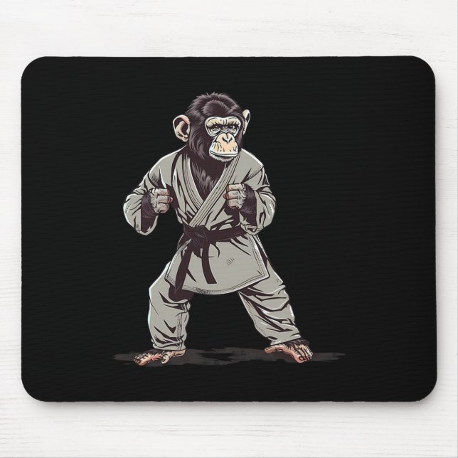 Karate Monkey Kickboxing Judo Jiu-jitsu Mma Martia Musmatta (Framsidan)